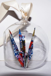 Origami Christmas ball