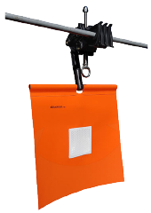 flag powerline marker