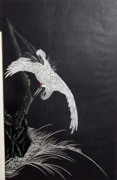 Crane painting
